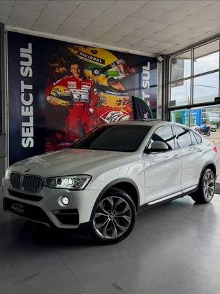 BMW X4 2.0 28I X LINE 4X4 16V TURBO GASOLINA 4P AUTOMÁTICO BMW X4 2.0 28I X LINE 4X4 16V TURBO GASOLINA 4P AUTOMÁTICO